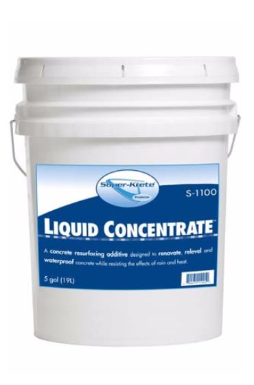 liquid concrete