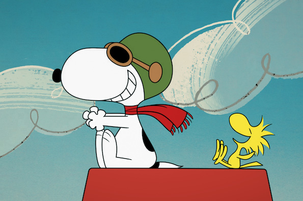 Snoopy as Red Badon